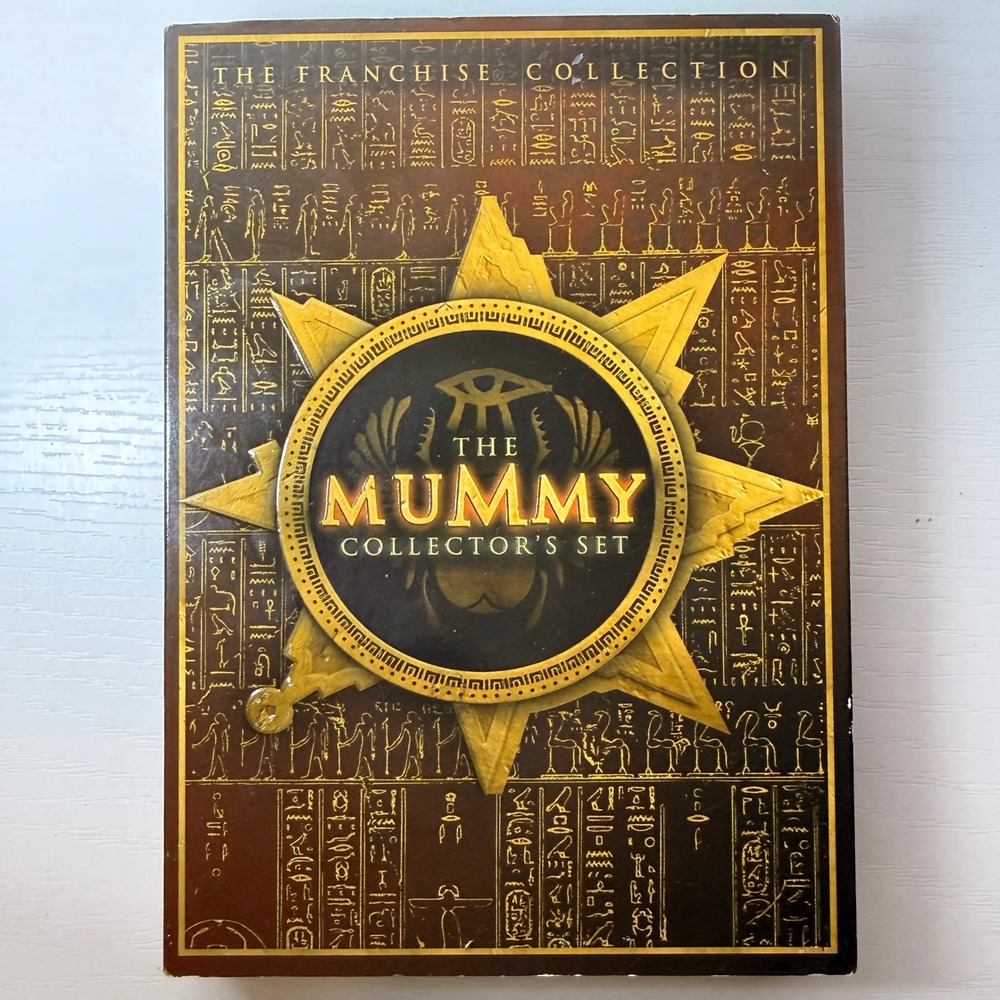 The Mummy Collector's Set Franchise Collection 3-Disc DVD Box Set Trilogy PG-13